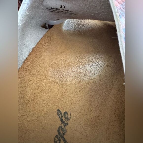 NEW Free People Sidelines  platform sandals candy snake size 39 US 9 - Picture 7 of 7